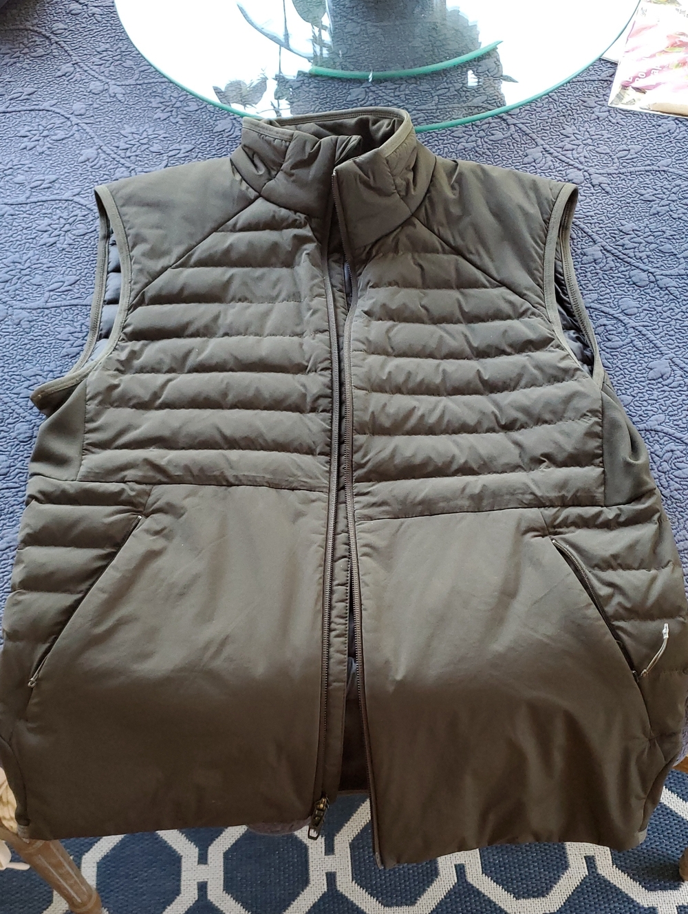 LuluLemon Women's Quilted Puffer Vest - Olive